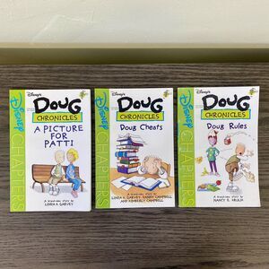 Doug Chronicles Disney Chapters Paperback 3 Book Lot 1998-99 Jim Jenkins Cartoon